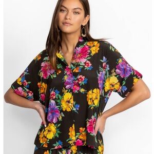 Johnny Was Poppy Silk Shirt - Gorgeous!!!